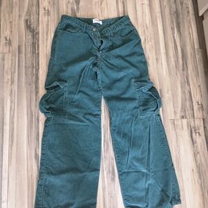 RSQ Teal Corduroy Carpenter Pants